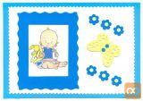 ROČNO IZDELANA TELEGRAM ČESTITKA H5