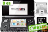 Nintendo 3Ds Črn + R4I Sdhc V2013 + Microsd 8Gb + Sd 2Gb