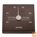 Termometer na kovinski podlagi
