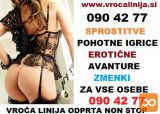 VROČA LINIJA 0904277 - SPROSTITVE- FETIŠ-DOMINACIJE