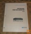 hewlett packard  W&G Tektronix operating -service manual