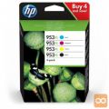 KOMPLET ČRNIL HP 953XL (ČRNA CYAN MAGENTA RUMENA) ZA OJ PRO