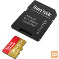 SanDisk 128GB Extreme microSD UHS-I spominska kartica +