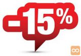 NUDIMO KATERIKOLI ARTIKEL IZ TRGOVINE BING BANG 15% CENEJE