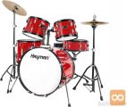 HAYMAN HM-100-MR RED Bobni boben komplet set bobnov