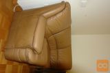 Usnjen kotni dvosed 200x110 cm, 50 EUR