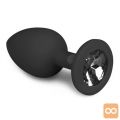 ANALNI ČEP Easytoys Diamond Black (Small)