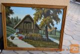 SLIKA OLJE PLATNO 80X60 avt. F. Petrič