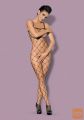 BODYSTOCKING Obsessive N102 Black