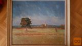 Prekmurska ravnina, Vera Horvat: olje na platno 80x65cm