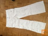 Prodam bele dolge hlače TOM TAILOR št. 40, cena 20 €...
