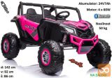 Otroški Buggy UTV-XMX613 24V ROZA