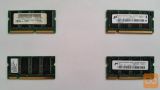 3x 256MB DDR1 200-pin 133MHz PC2100 & 1x 64MB SODIMM RAM