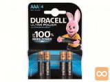  4x baterija Duracell AAA – alkalna ULTRA