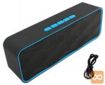 Bluetooth akumulatorski zvočnik brezžični USB FM radio moder