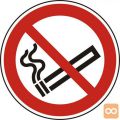  Samolepilna nalepka opozorilna – kajenje prepovedano 100mm