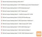 Michel katalogi znamk Evrope letnik 2018-2022