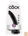 DILDO King Cock Black 7''