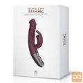 VIBRATOR RABBIT Titanz 7 Rubine Red