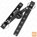 GAG Kink With Tip Rivet And Snap Lock Black (4 cm)