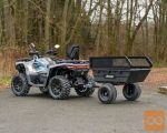Tovorna prikolica za ATV Shark TRAILER GARDEN 300S black,