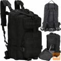 Vojaški taktični nahrbtnik za preživetje 38L črn