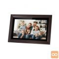 Touch dig. foto okvir FRAMEO Wi-Fi zvočnik 15,6” les + APP
