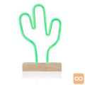 Namizna LED dekorativna svetilka Kaktus 3W USB 35cm