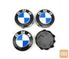 BMW pokrovčki za platišča črni 68mm premer